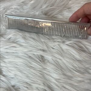Silver Metal Comb